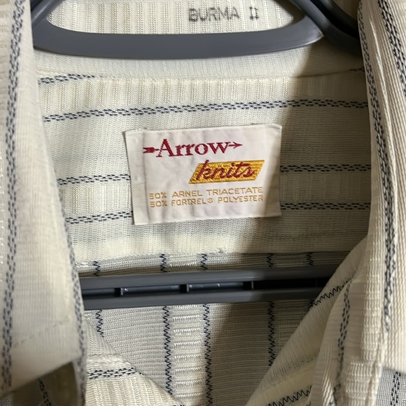 Vintage disco dress shirt. L4 - Picture 4 of 5